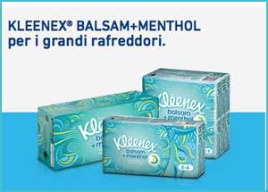 Kleenex ti regala un premio sicuro per il tuo benessere