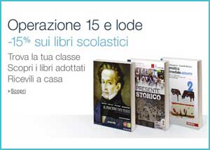 Risparmia sui libri di scuola con Amazon