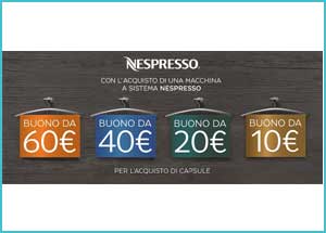Amazon promozione Nespresso