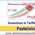 aumento prezzo poste italiane