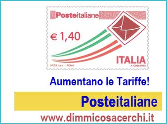 aumento prezzo poste italiane