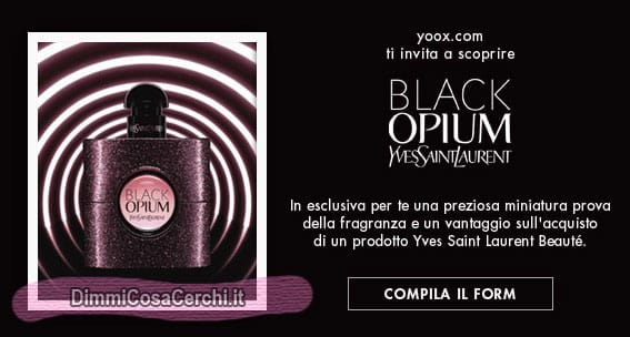 Black Opium, ritira la miniatura omaggio del profumo