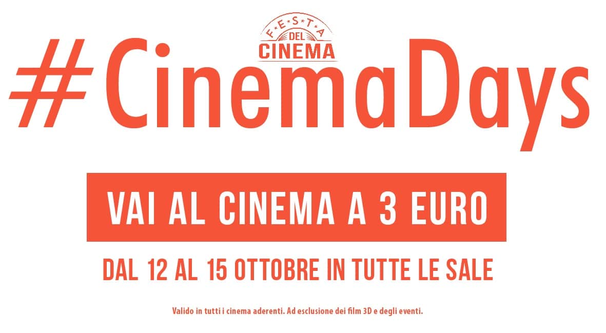 Ritornano i #cinemadays