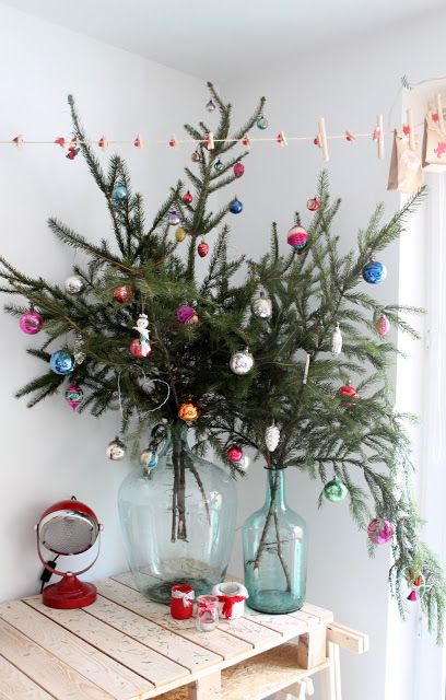 Addobbi Natalizi Pinterest.Alberi Di Natale Alternativi Dimmicosacerchi