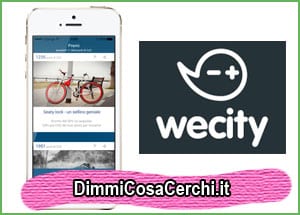 WeCity, l'app che ti premia per andare in bicicletta