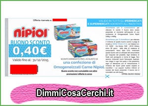 buoni sconto nipiol