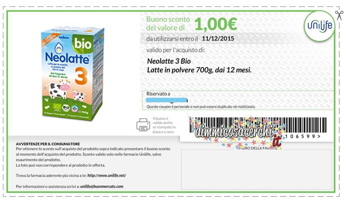 buono sconto unilife