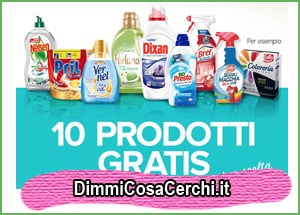 10 detersivi gratis con Casa Henkel