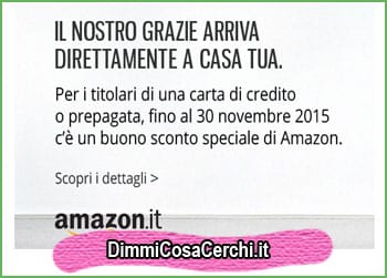 Buono sconto Amazon in regalo con Intesa San Paolo