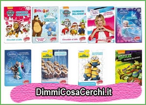Calendari Avvento con caramelle Haribo o Marshmallows