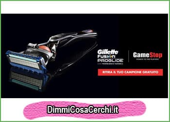 Campione gratuito rasoio Gillette® FLEXBALL da GameStop