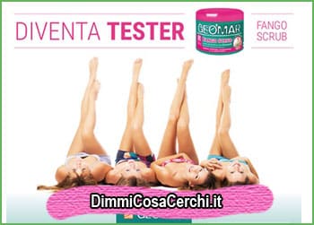 Diventa tester Geomar fango scrub