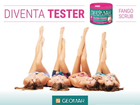 Diventa tester Geomar fango scrub