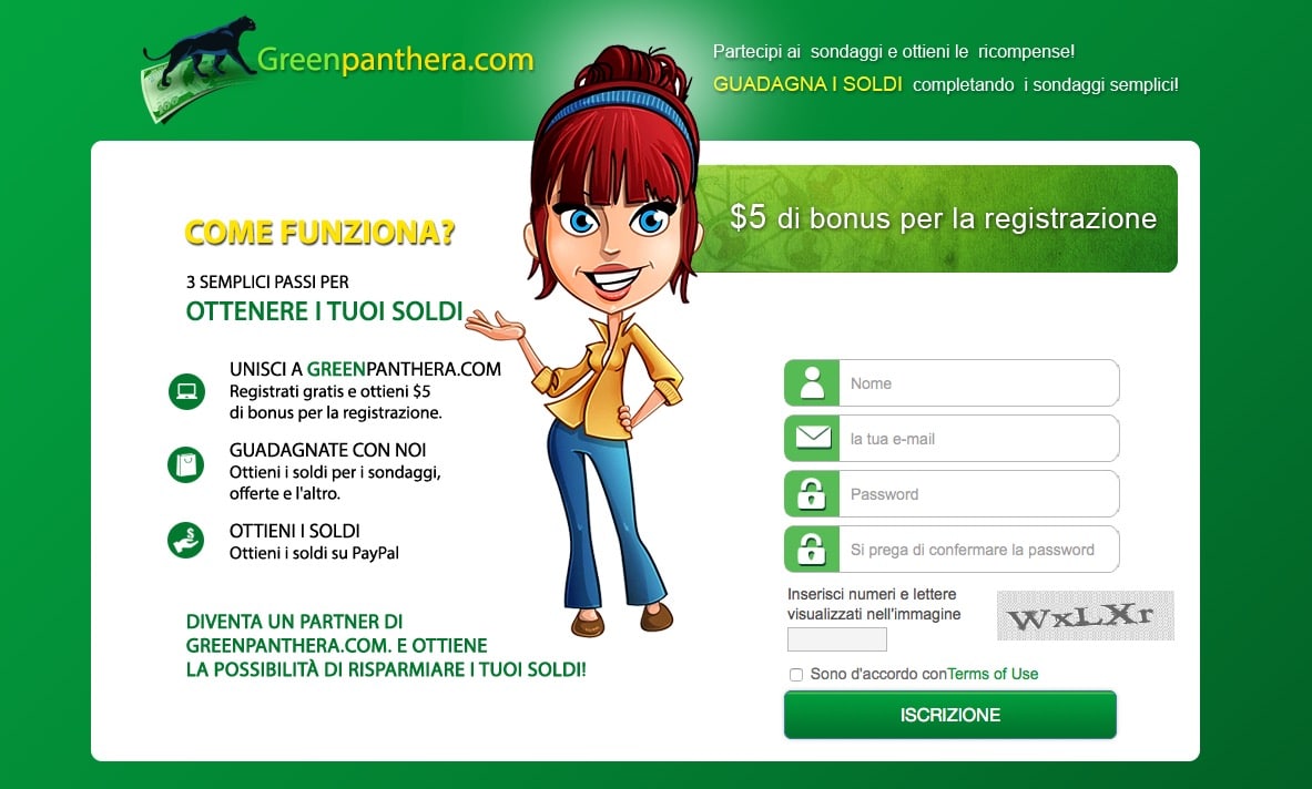 Sondaggi Greenpanthera