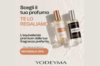 profumo Yodeyma 15 ml omaggio nuovi clienti spese spedizione 2,99 euro