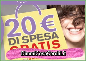 20 € di spesa gratis da Lillapois