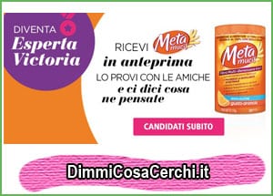 Diventa tester Metamucil con Victoria