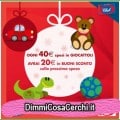 Bennet, torna sconto giocattoli