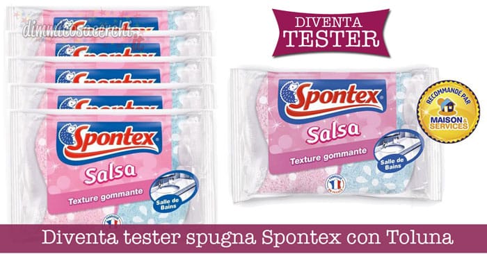 Diventa tester spugna Spontex