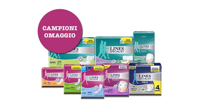 Lines Specialist campioni omaggio