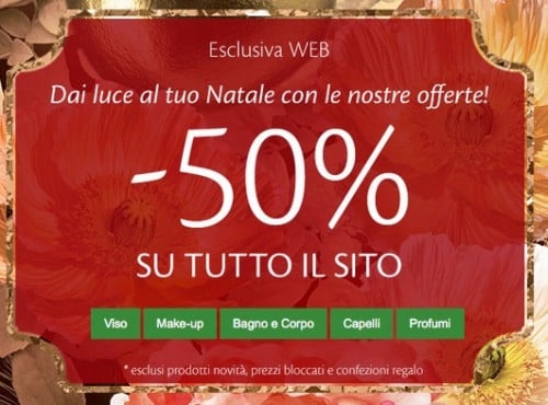 offerte bottega verde