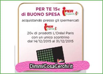 spendi e riprendi loreal e iper