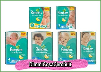Pannolini Pampers in offerta su Groupon