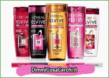 Shampoo Elvive, diventa tester e ricevi un kit omaggio