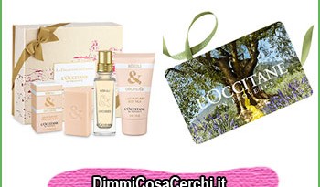 San Valentino L'Occitane, cofanetto regalo in omaggio