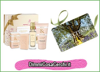 San Valentino L'Occitane, cofanetto regalo in omaggio