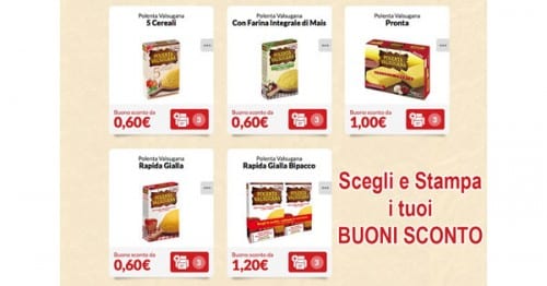 Buoni sconto Polenta Valsugana