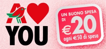 Buono spesa Auchan per San Valentino