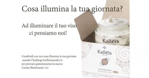 Campione omaggio Kalleis crema Illuminante 131