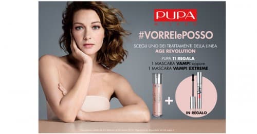 Mascara Vamp! Pupa in regalo. Scopri la promozione