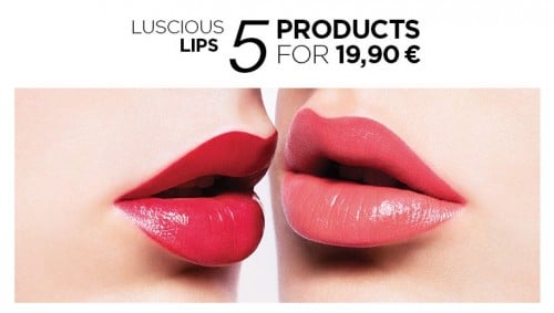 Promozione Kiko, 5 prodotti labbra