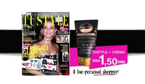 Rivista TuStyle con crema viso Leocrema