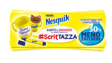 Tazza Nesquik in regalo (premio sicuro Scrittazza)