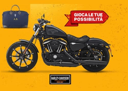 Vinci Harley Davidson e borsone con il concorso Tuc