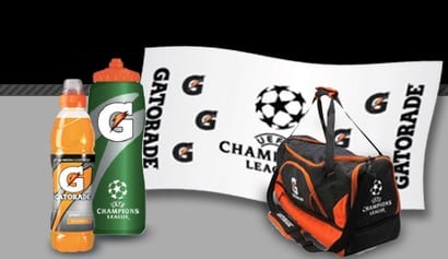 Vinci kit Gatorade con il concorso Mediaset Premium