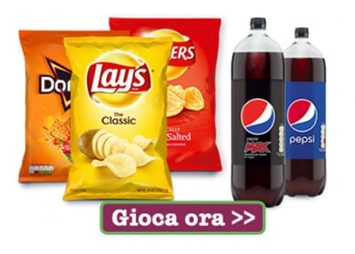 Vinci un premio ogni ora con Lay's