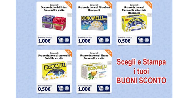 Buoni sconto Bonomelli