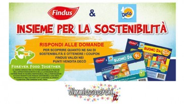 Buoni sconto Findus supermercati Decò