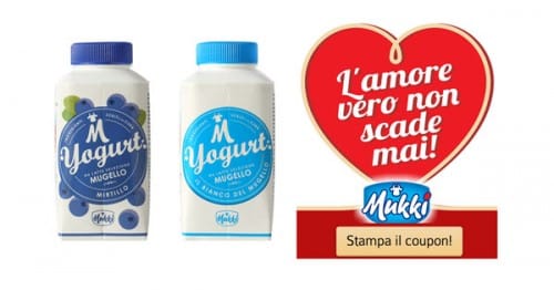 Buono sconto yogurt Mukki da stampare