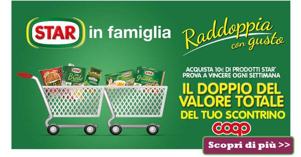 Concorso Star Raddoppia con Gusto