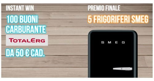 Concorso Sole Detersivo, vinci buoni carburante e frigoriferi Smeg