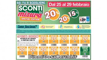 Sconti su misura Carrefour di Febbraio
