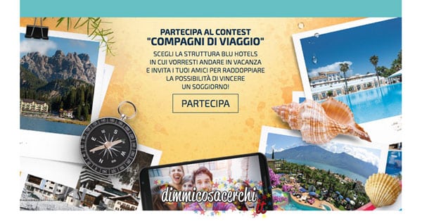 Blu Hotels, partecipa al concorso Compagni di Viaggio