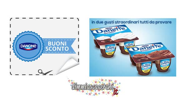 Buono sconto Danette Sensation su MyDanone