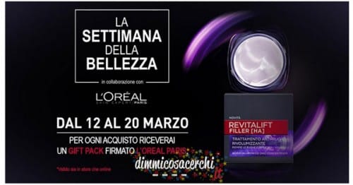 Camomilla Italia ti regala il Gift Pack di L'Oreal