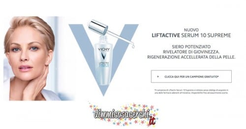Campione omaggio Lifactive Serum 10 Supreme di Vichy